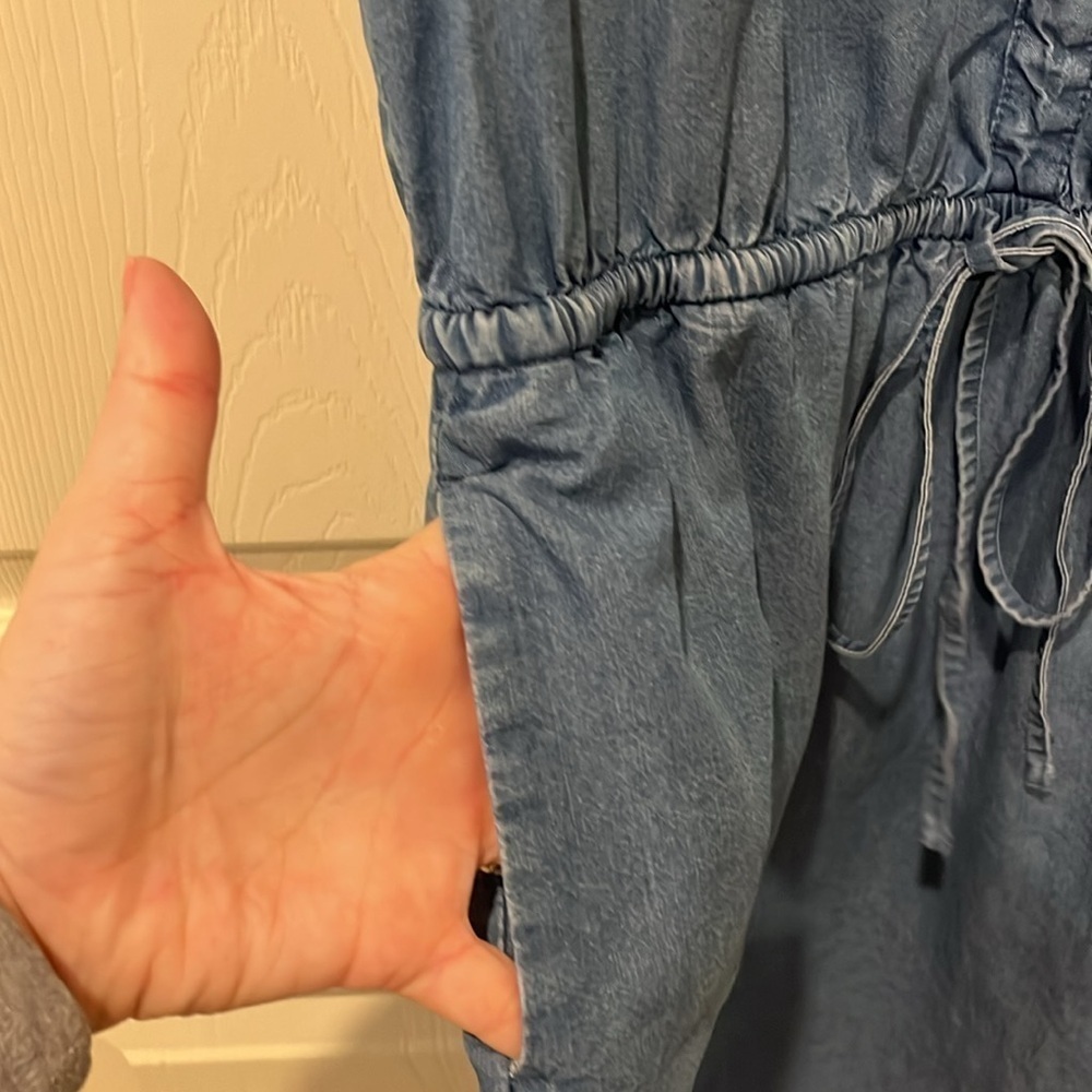 Gap denim sleeveless dress, XS 🔵 - Picture 6 of 6